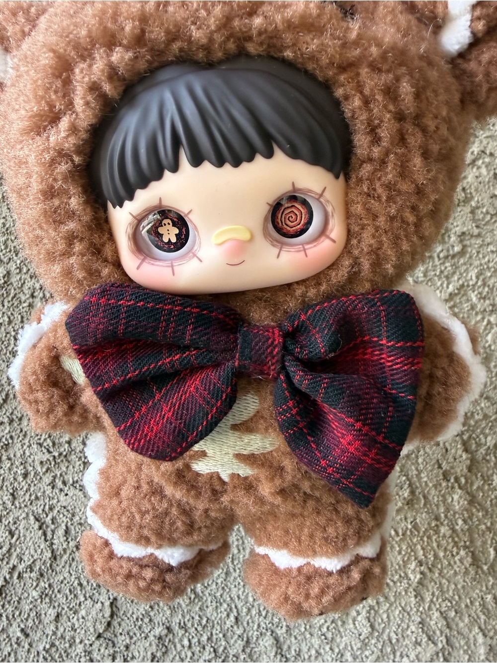 Maymei Winter Weirdness Plush Collectible Series, Confirmed Gingerbread Deer - Picture 2 of 4